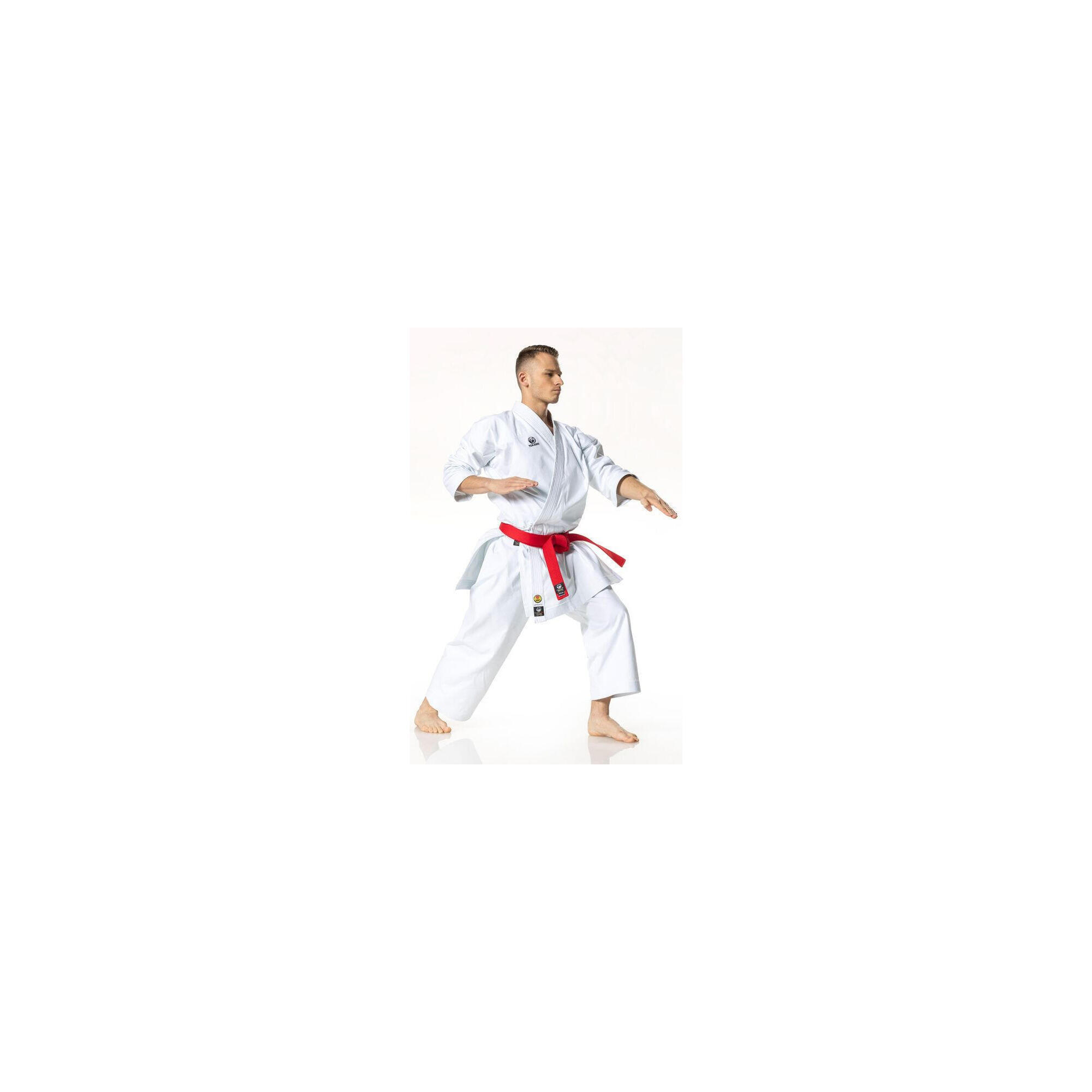 Kimono TOKAIDO Kata Master Athletic Alb aprobat WUKF