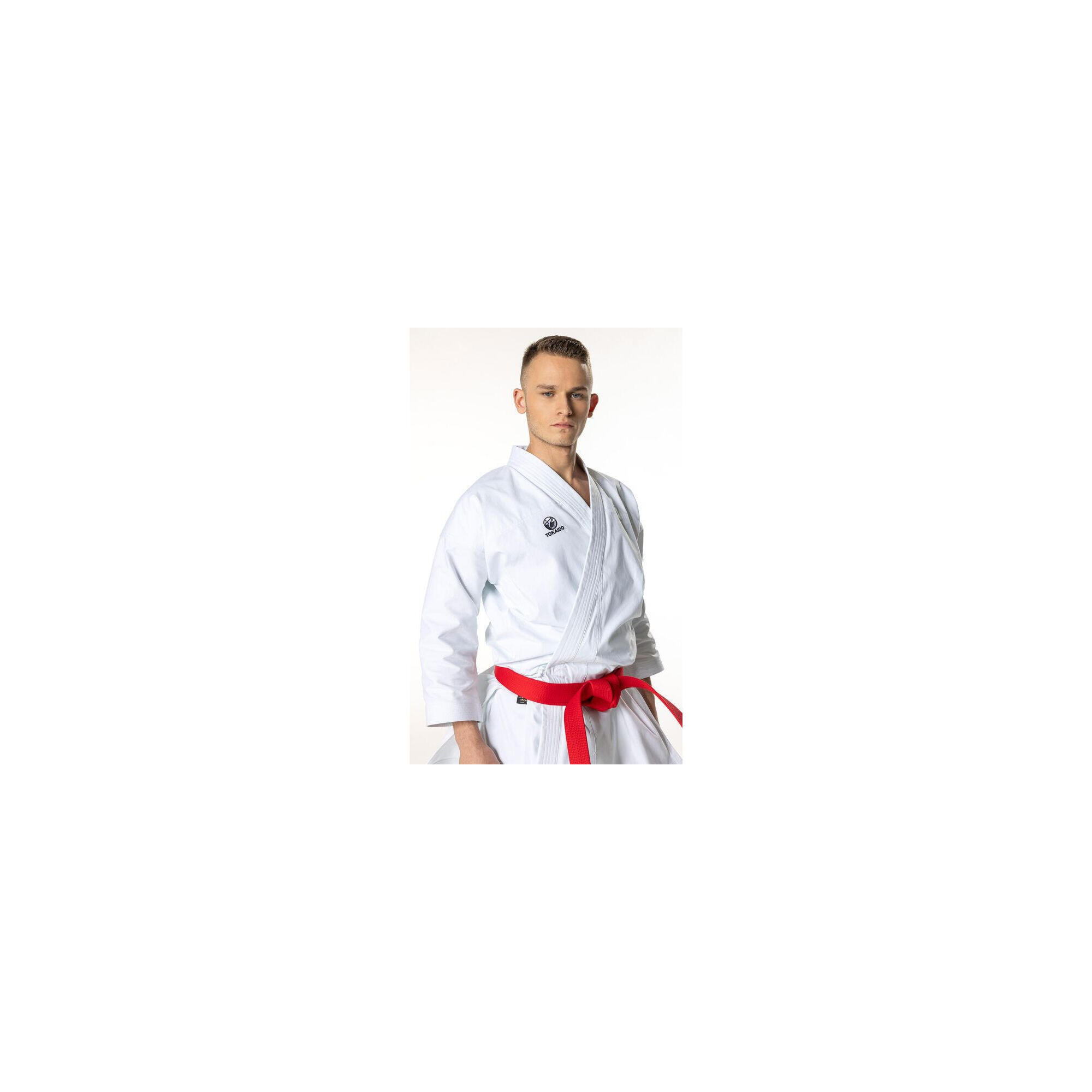 Kimono TOKAIDO Kata Master Athletic Alb aprobat WUKF