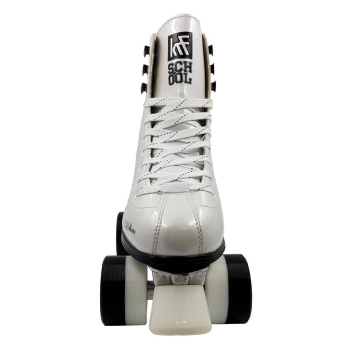 Patin Artistico Roller Krf Plantilla Aluminio Bota Cuero 3/4