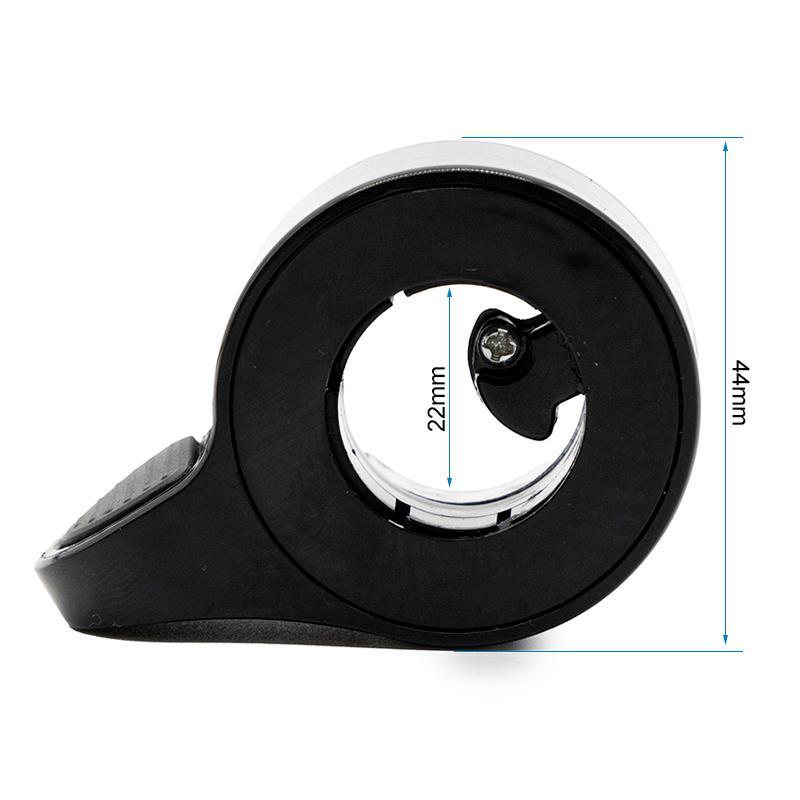 Acelerador negro Original Wispeed T850 2/3