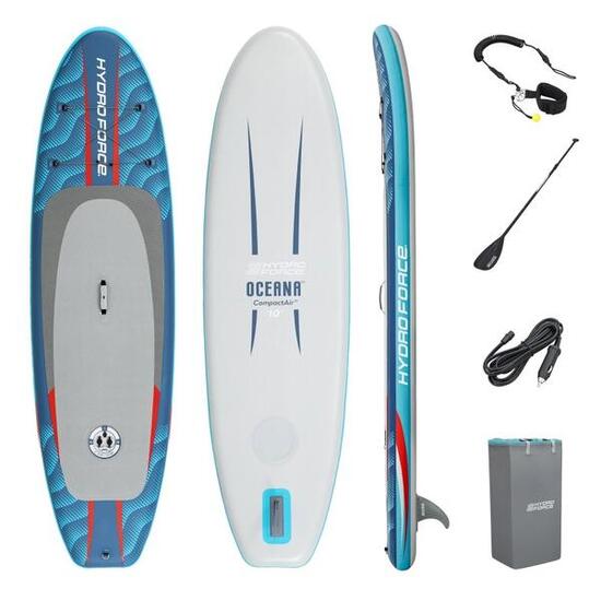 Bestway Paddle gonflable Oceana CompactAir avec pompe intégrée 305 cm