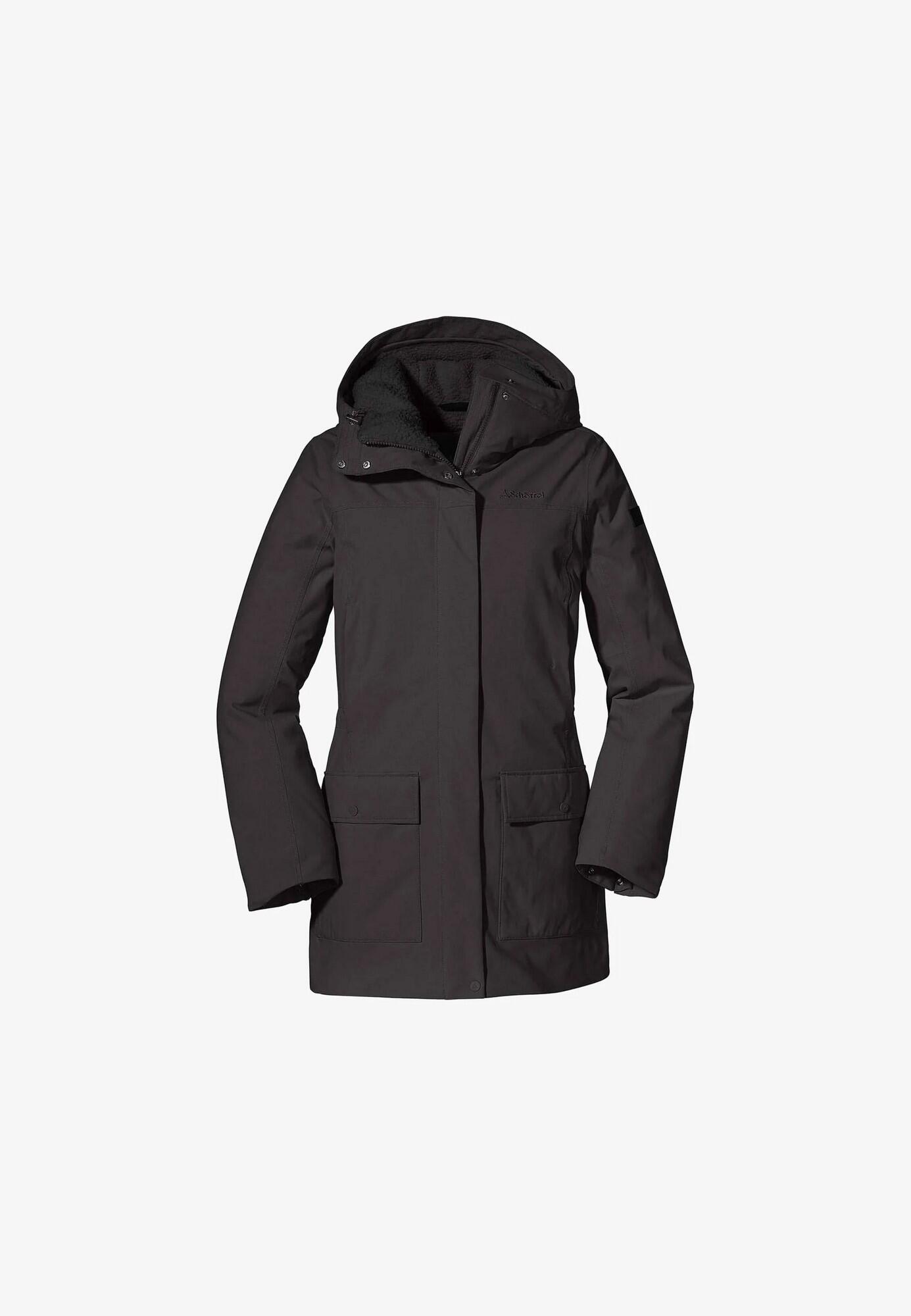 Schöffel Parka Rotterdam L für Damen black 42 2/10
