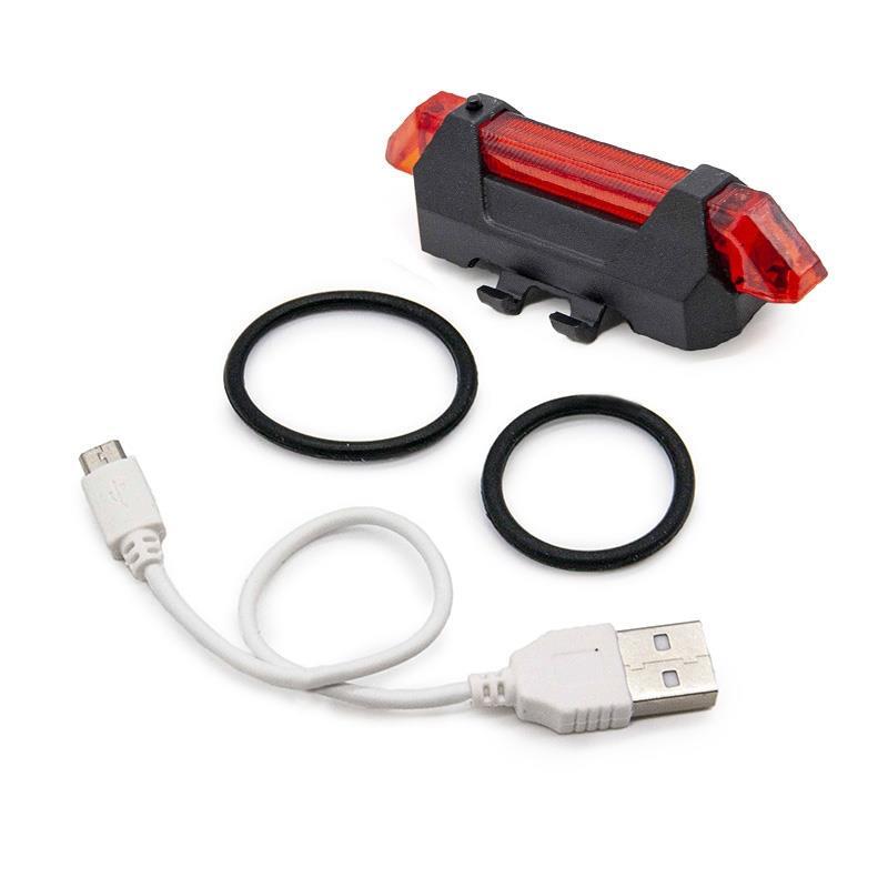 Luz de advertencia recargable roja 2/4