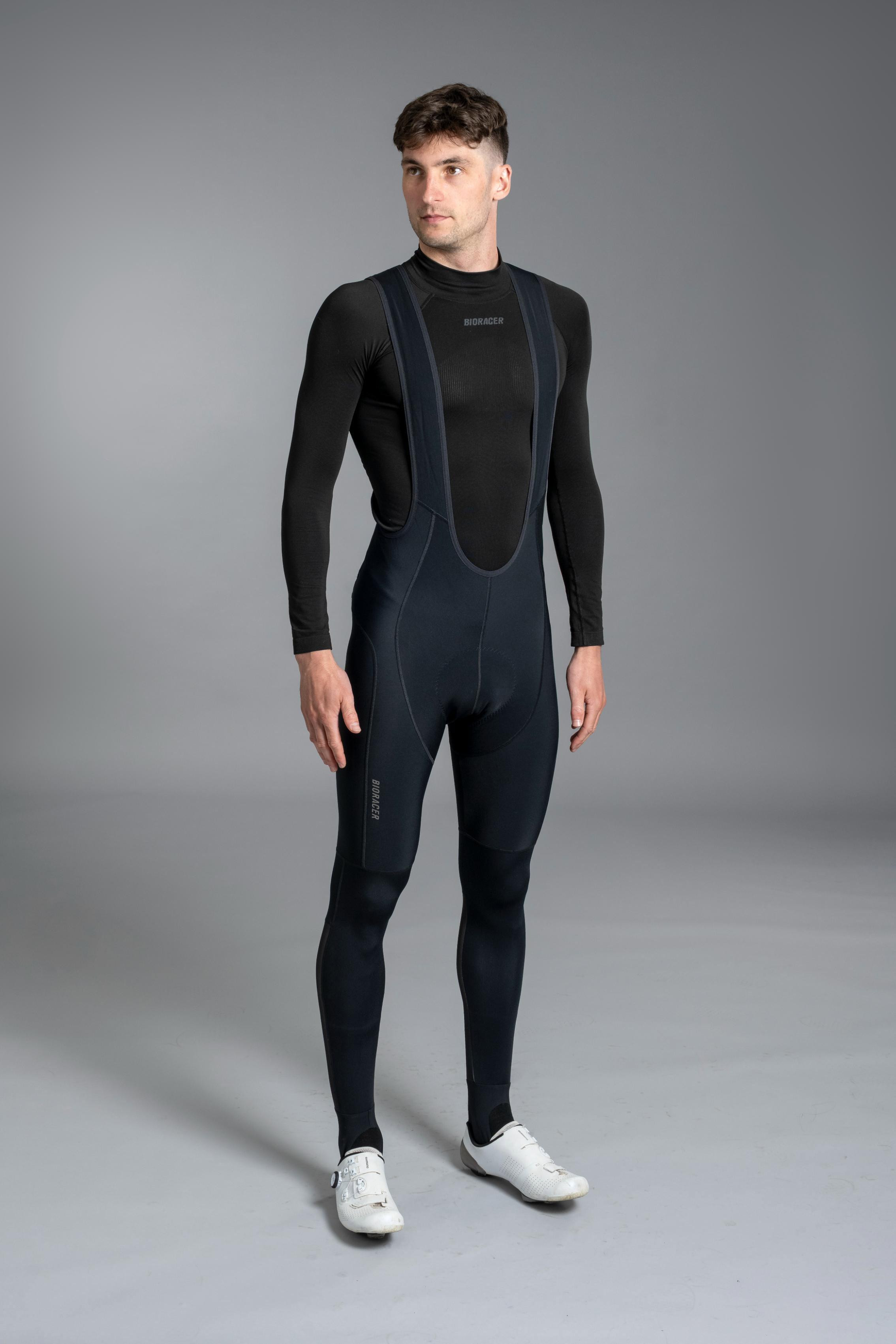 Pantaloni Lunghi Ciclismo Invernali Isolanti Idrorepellenti Uomo - Tempest Pixel 3/7