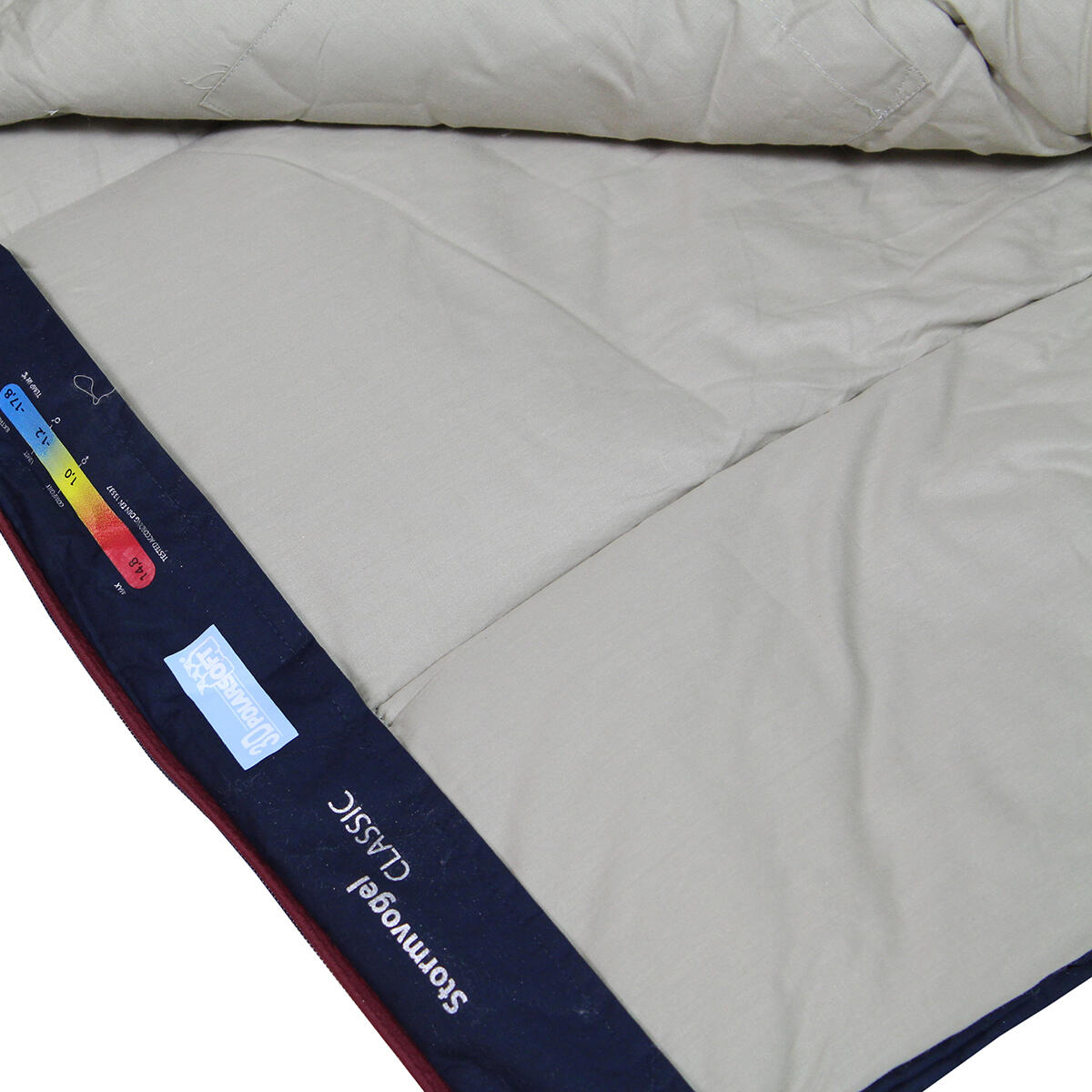 Stormvogel Schlafsack - Blau/Beige - 85x210 cm 5/7