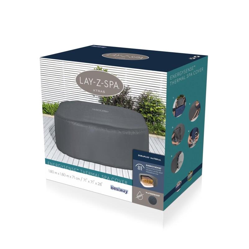 Copertura termica Lay-Z-Spa EnergySense  da 1,80 m x 1,80 m x 71 cm 5/7
