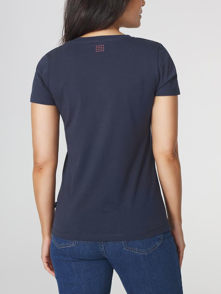 T-shirt manches courtes femme - KESSYTEE Navy 3/5