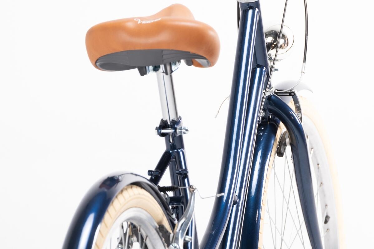 Bicicleta de Passeio Vintage Capri Valentina 26" 6 Velocidades - Space Blue 4/7