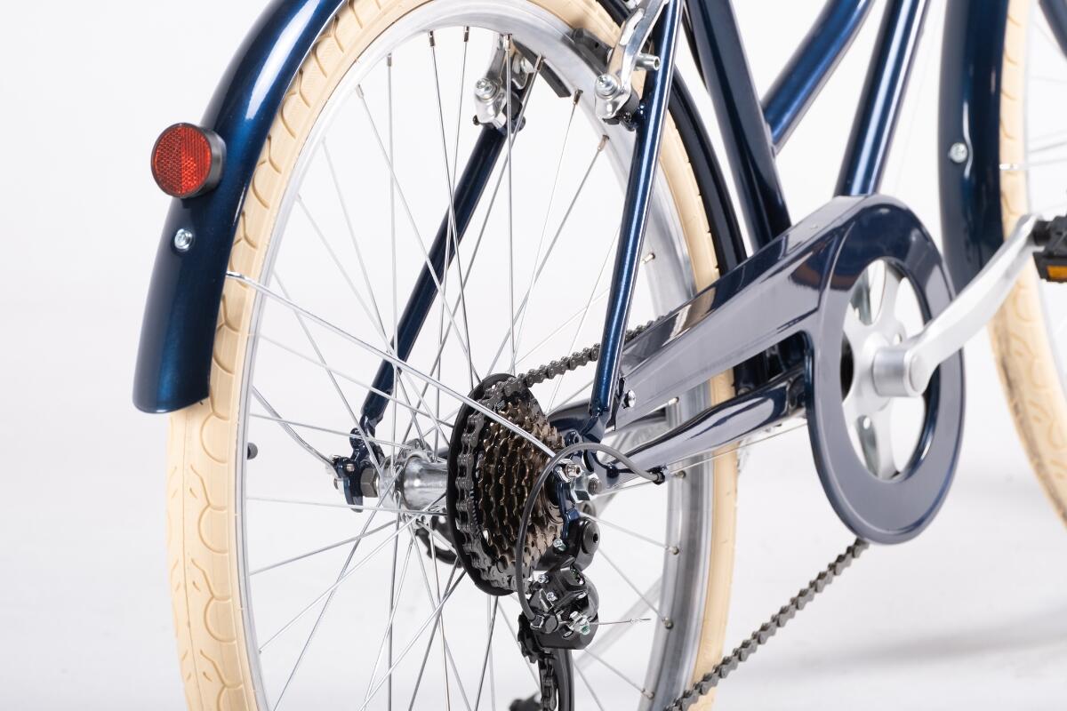 Bicicleta de Passeio Vintage Capri Valentina 26" 6 Velocidades - Space Blue 6/7