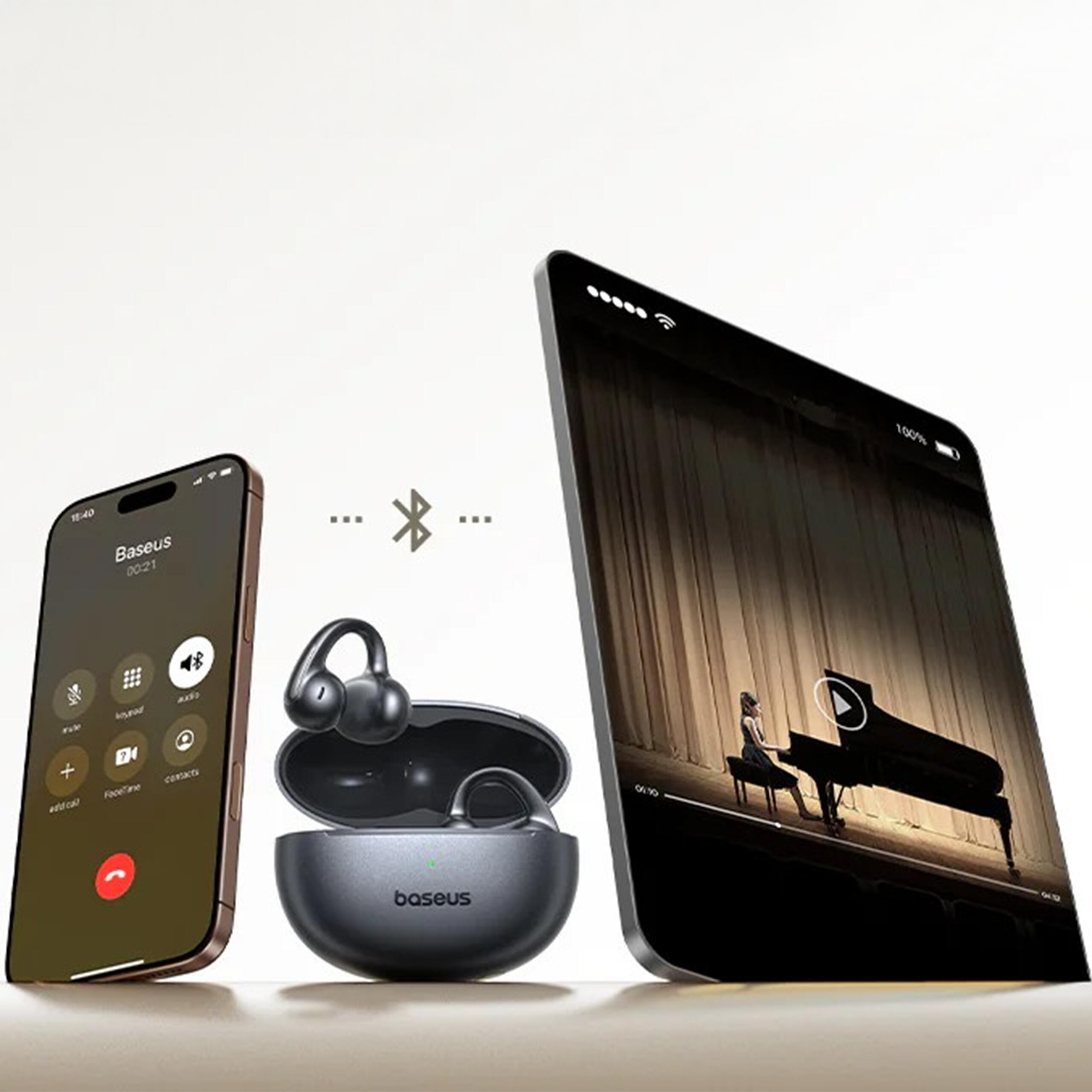 Draadloze in-ear Bluetooth oordopjes Baseus IP67 met AI snelladen 4/7