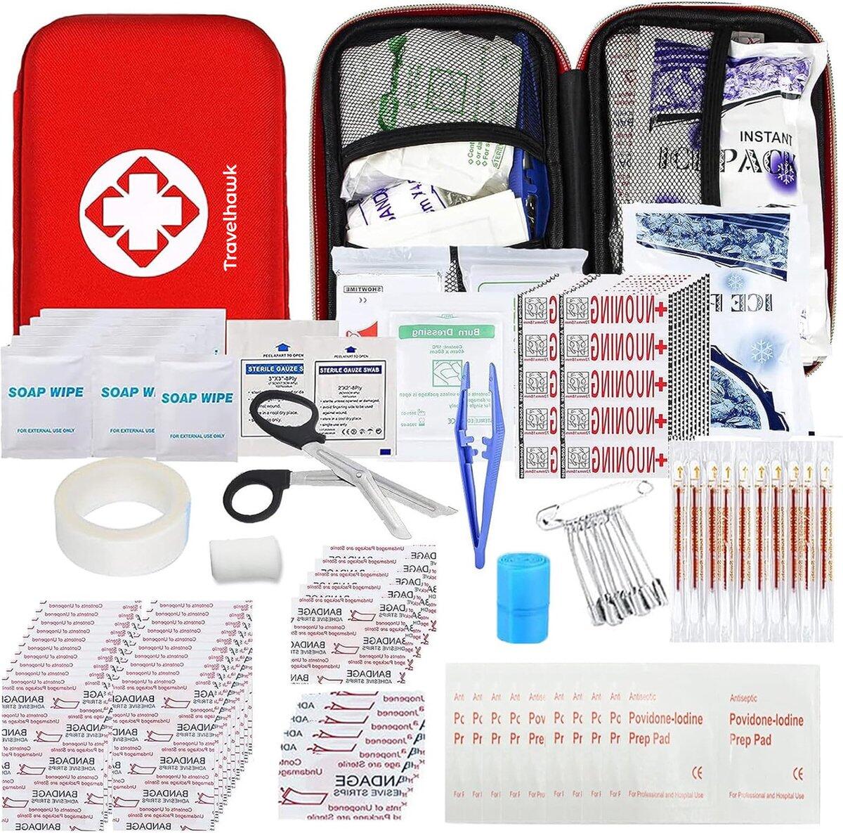 TRAVELHAWK Kit pronto soccorso – per auto