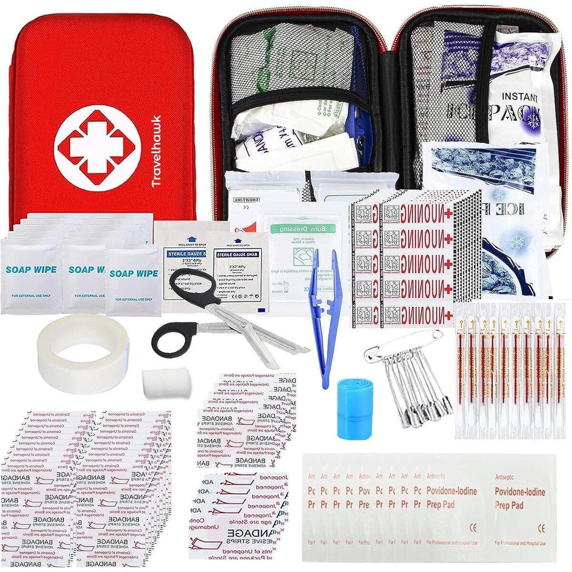 Travelhawk - Trousse De Premiers Secours – Pour Voiture - Kit De Survie - Decathlon