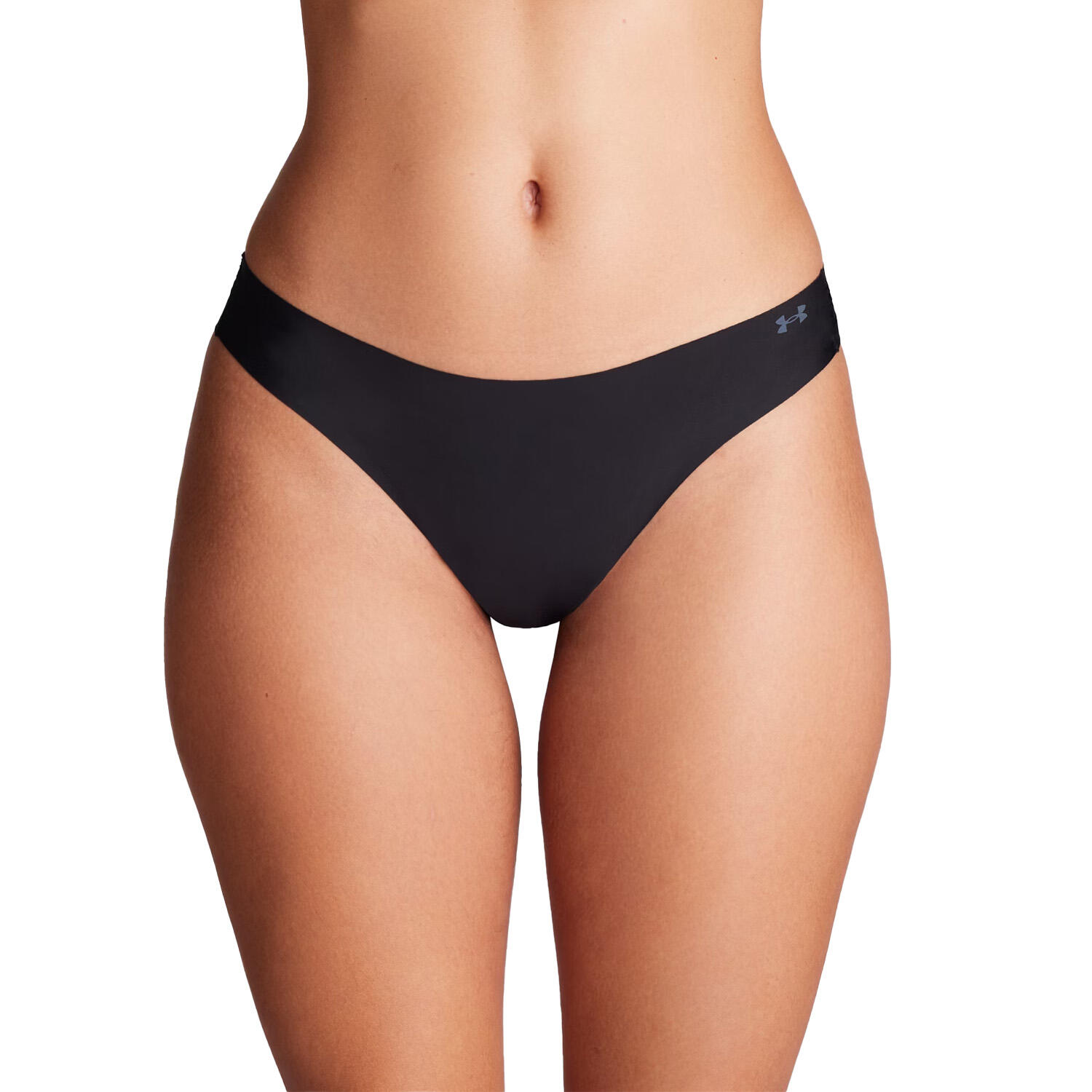 String Femmes Paquet de 3 Stretch-UA PURE STRETCH NO SHOW THONG -SOLID 3PK 2/7