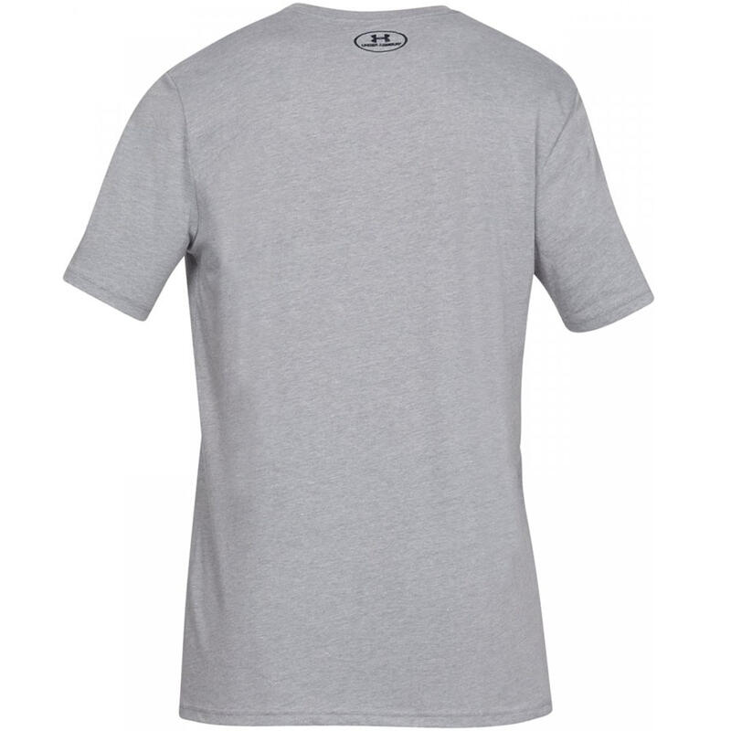 Tricou mers bărbați Sportstyle Logo Ss, gri