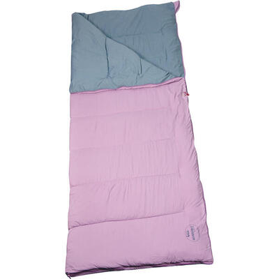 Polydaun beach house reversibel slaapzak - lila/blue - 80x210 cm