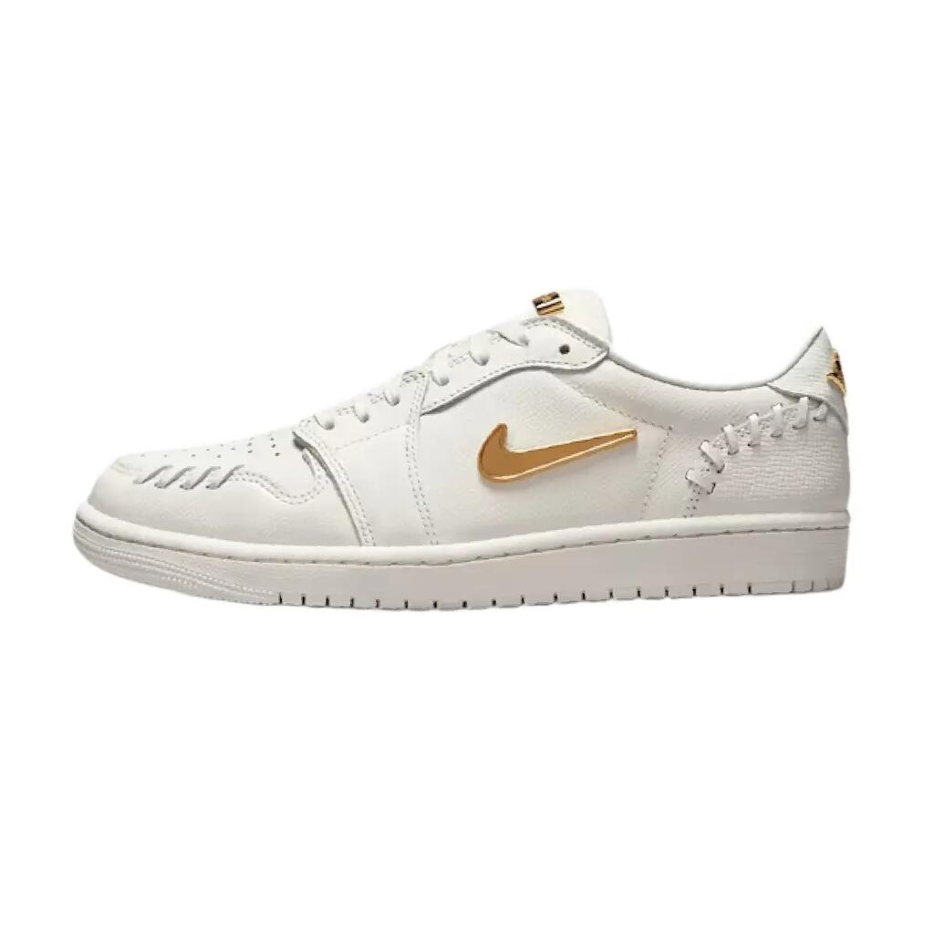 Jordan 1 Low Method of Make Sail Metallic Gold - Women's
