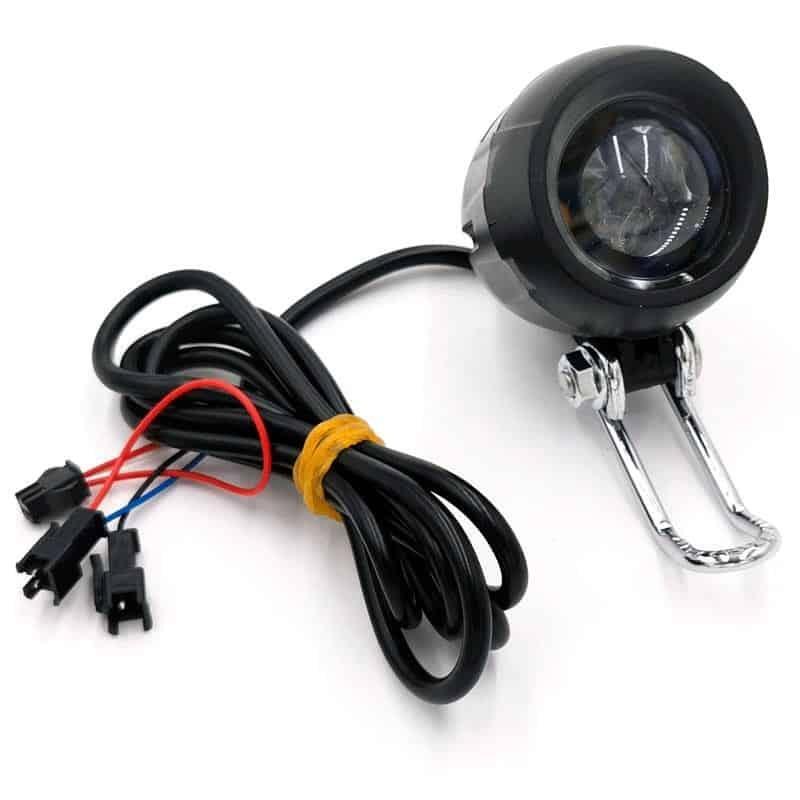 Faro led con claxon 36V-60V con conector SM 2/3