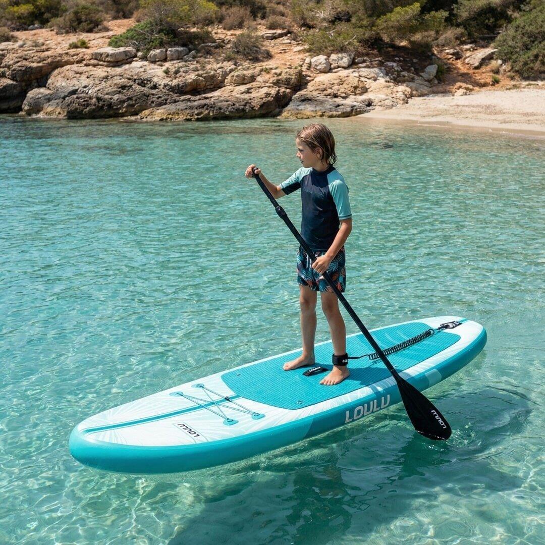 Loulu Aqua SUP Board Complete Set – Prancha Insuflável Estável 4/7