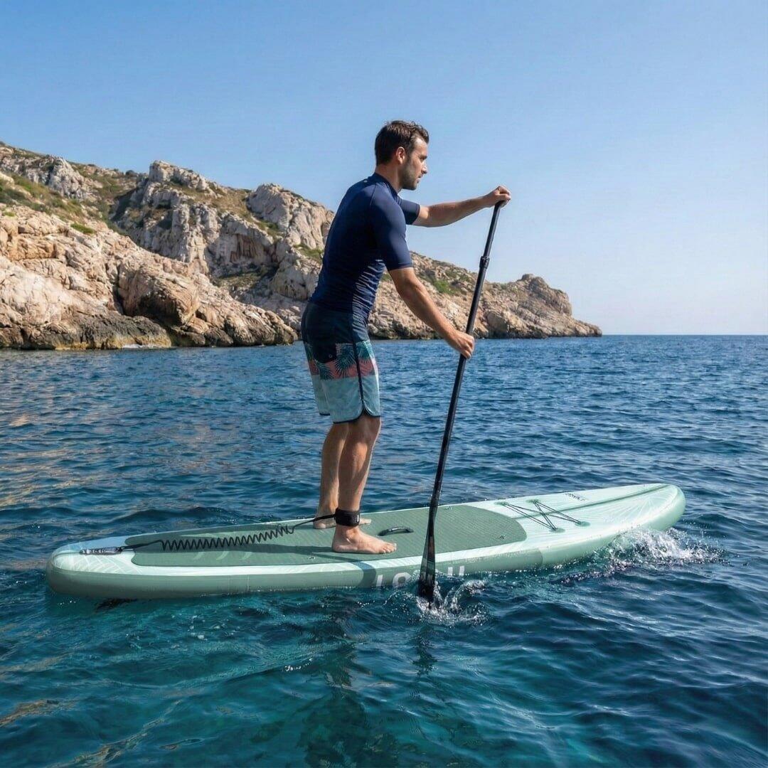 LOULU Olive 10'4 Allround sup Set – SUP gonfiabile allround con accessori 3/7
