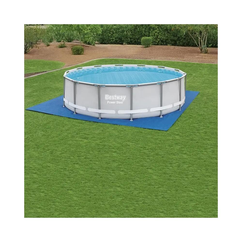 Tappeto protettivo Bestway per piscine e  idromassaggi 4,57 m 3/7
