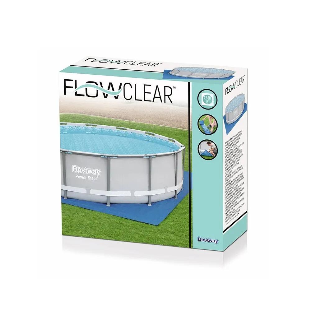 Tappeto protettivo Bestway per piscine e  idromassaggi 4,57 m 2/7