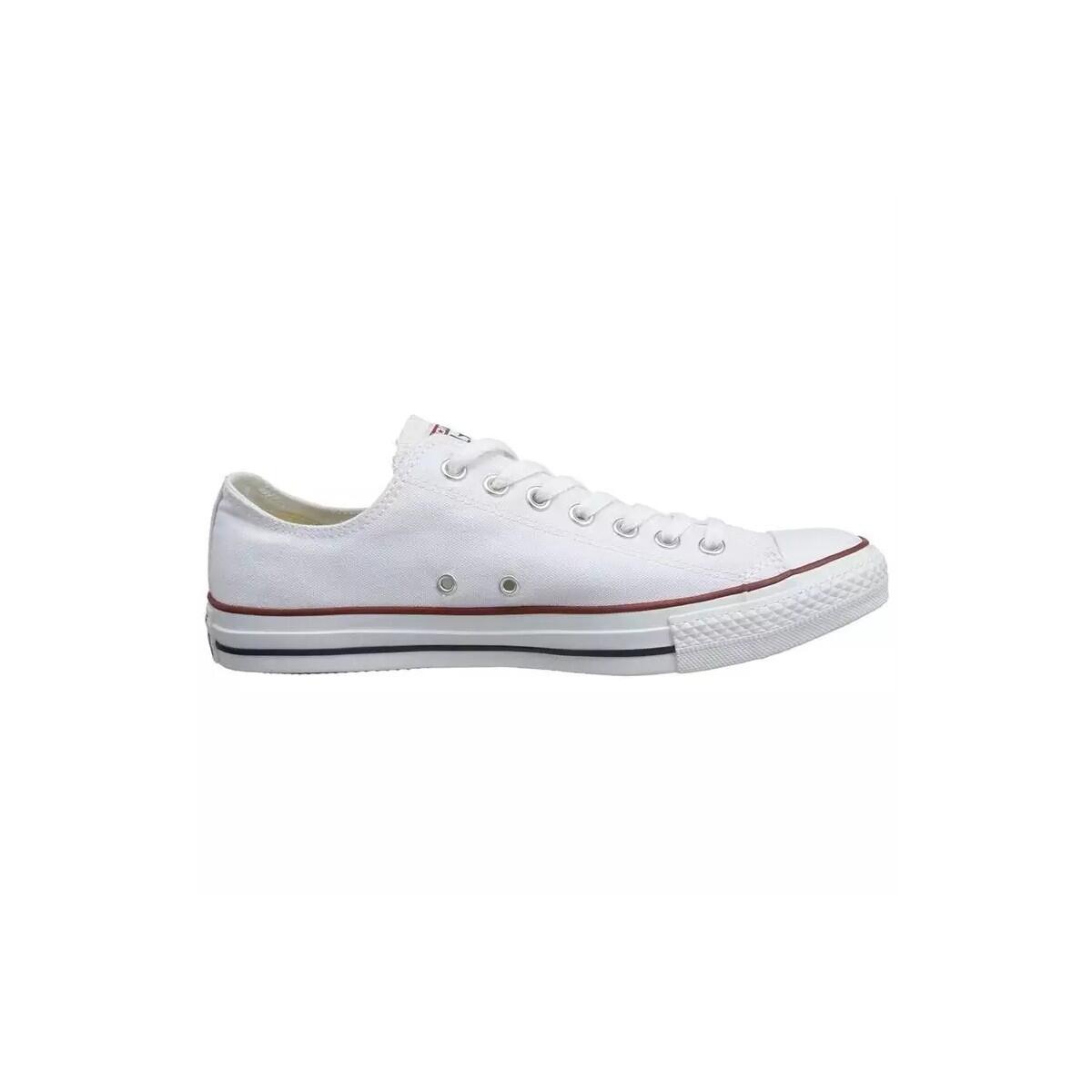 Converse - Baskets Femme Baskets Converse All Star Ox Blanc Blanc Converse - Baskets - Blanc - 42 - Decathlon