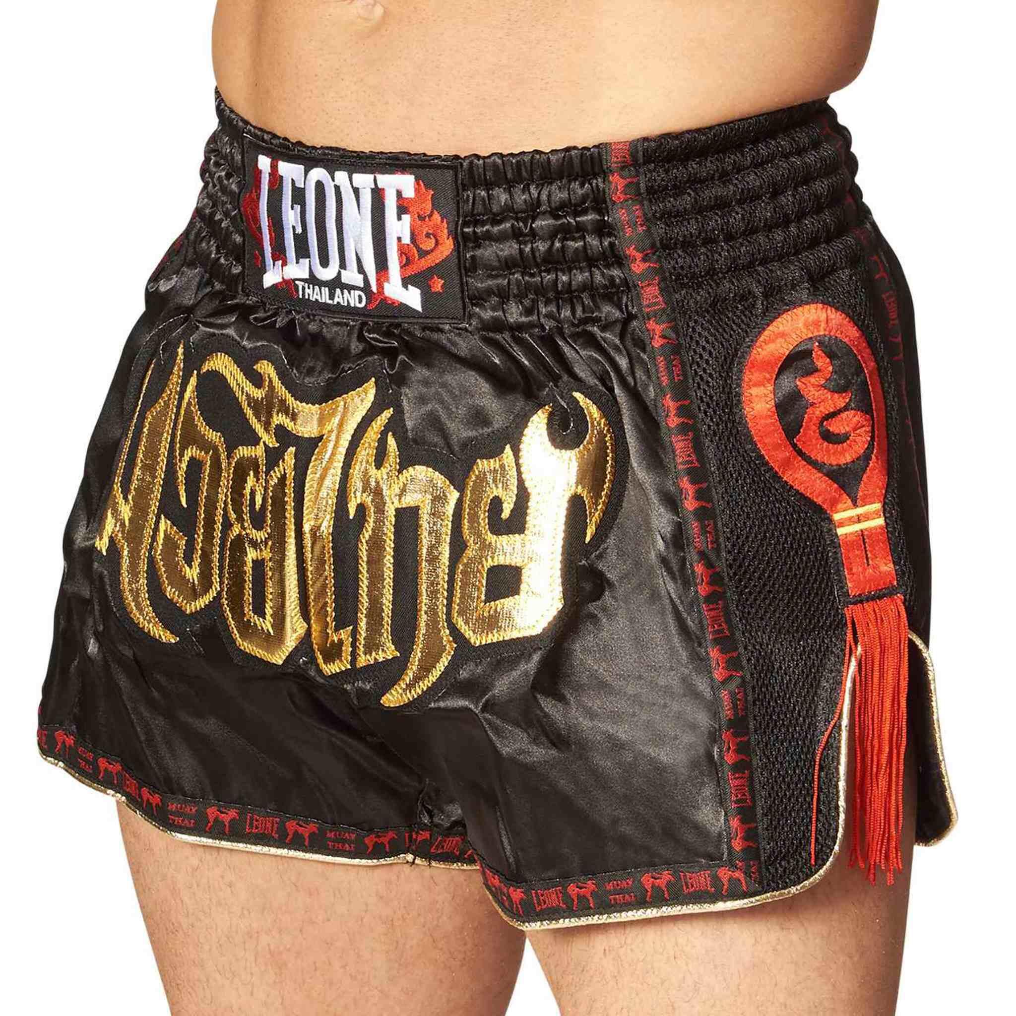 LEONE 1947 Pantaloncini boxe Leone bangkok kick-thai