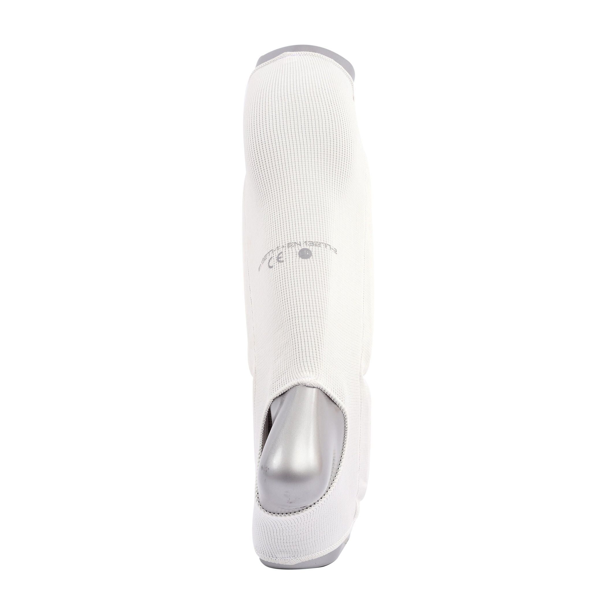 MONTANA Protège tibias/pieds coton MK60 blanc 3/4