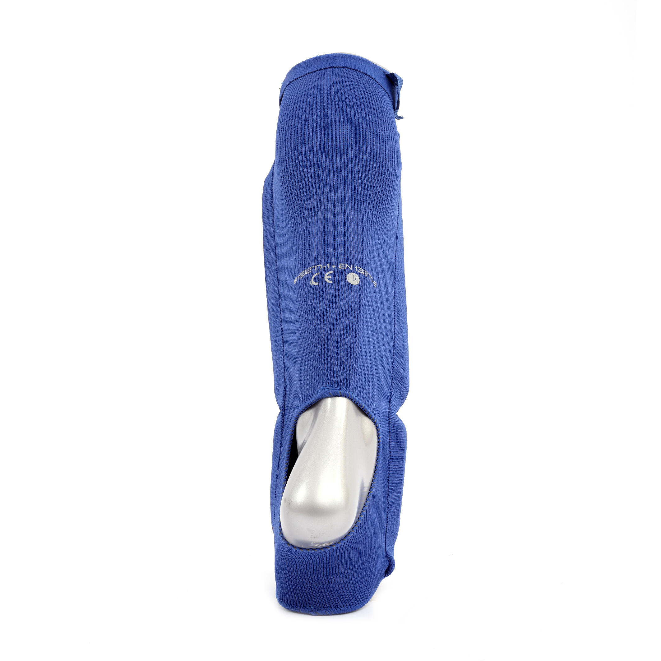 MONTANA Protège tibias/pieds coton MK60 bleu 3/4