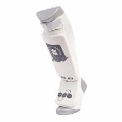 MONTANA Protège tibias/pieds coton MK60 blanc