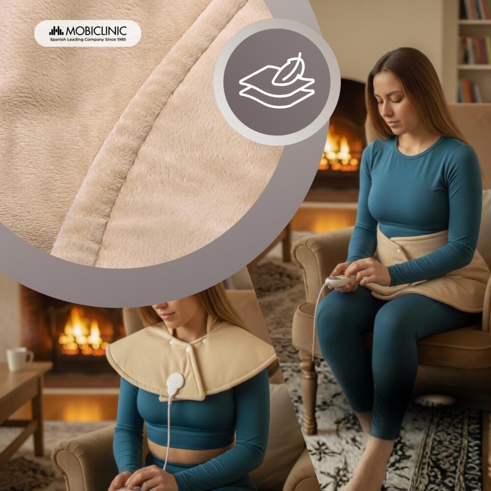 Coussin pour le cou Basse consommation 3 niveaux température 7/7
