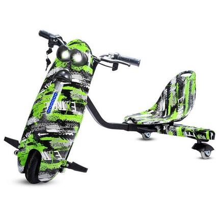 Triciclo drift infantil de 3 ruedas tiene pantalla LCD