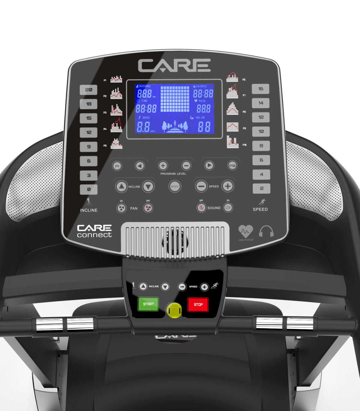 Tapis de course connecté - 22km/h - CARE - FAST RUNNER - KINOMAP 4/6