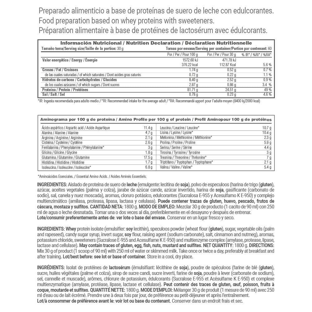 Isolate 90 CFM - 1,8 kg Biscuits spullo de MASmusculo 6/6