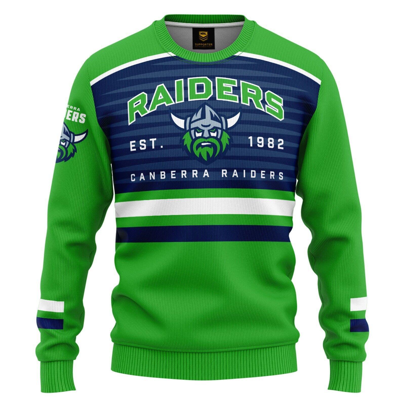 NRL Kids Victory Pullover - Canberra Raiders - Infant Baby - Jumper
