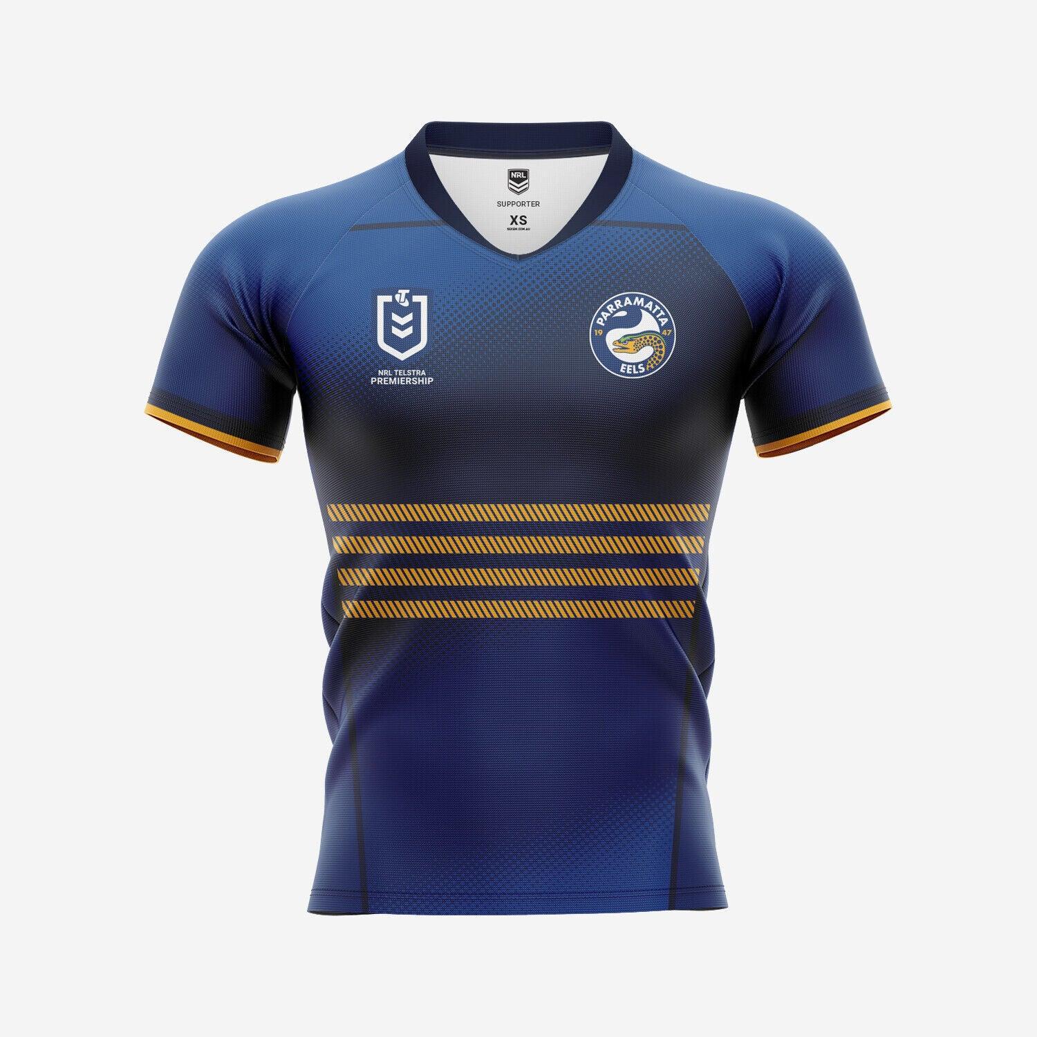NRL 2024 Supporter Jersey - Paramatta Eels - Adult - Mens