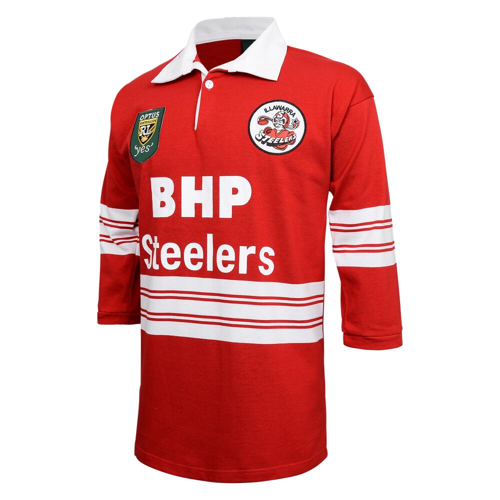 NRL Retro Heritage Jersey - Illawarra Steelers 1997 - Rugby League