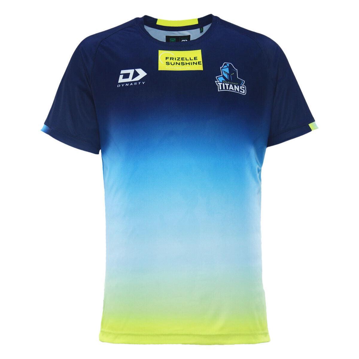 NRL 2024 Coaches Tee - Gold Coast Titans - Adult - Mens