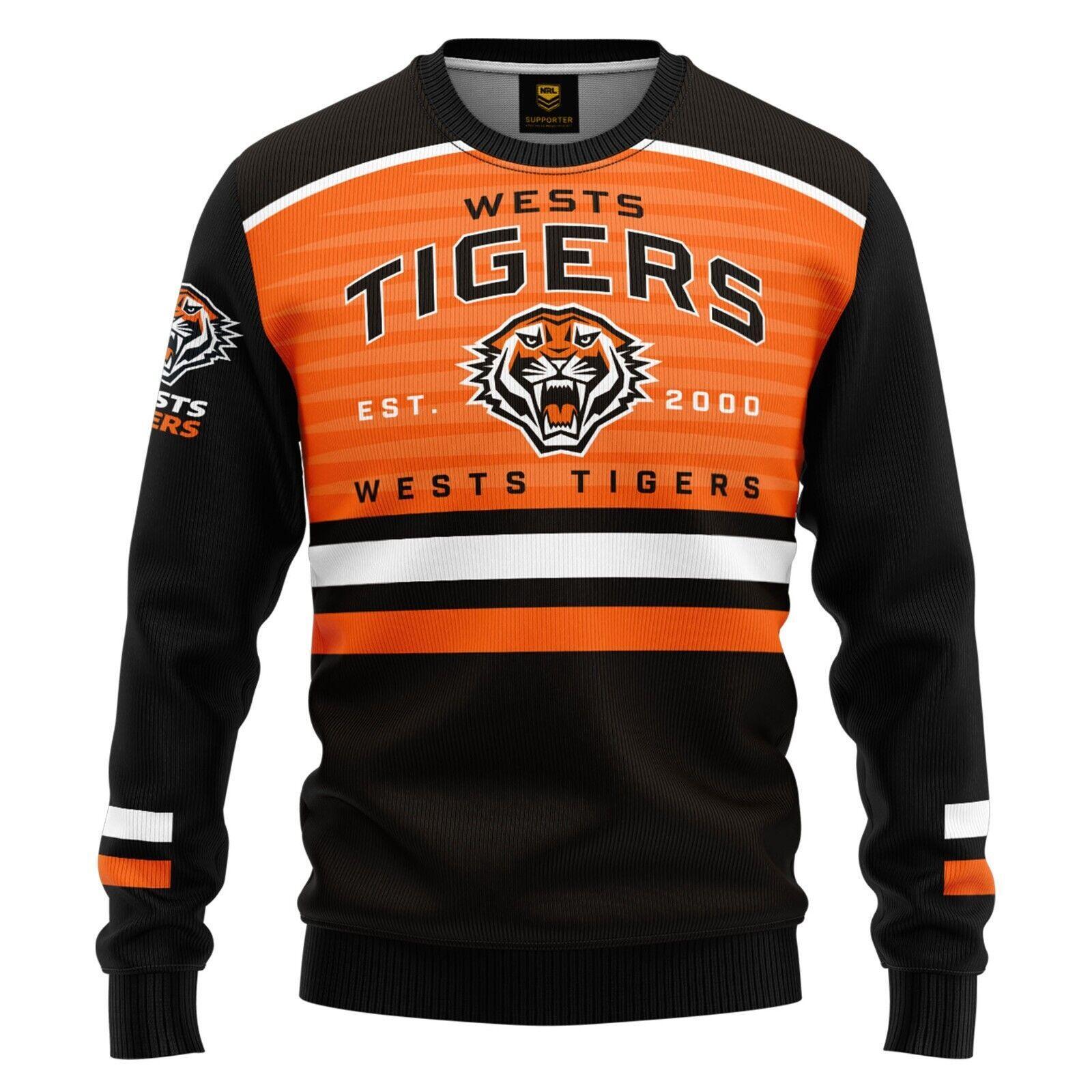 NRL Kids Victory Pullover - West Tigers - Infant Baby - Jumper