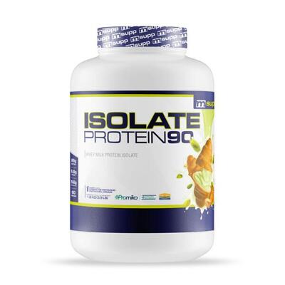 Isolaat 90 cfm - 1,8 kg witte chocolade melkachtige wei mm supplements