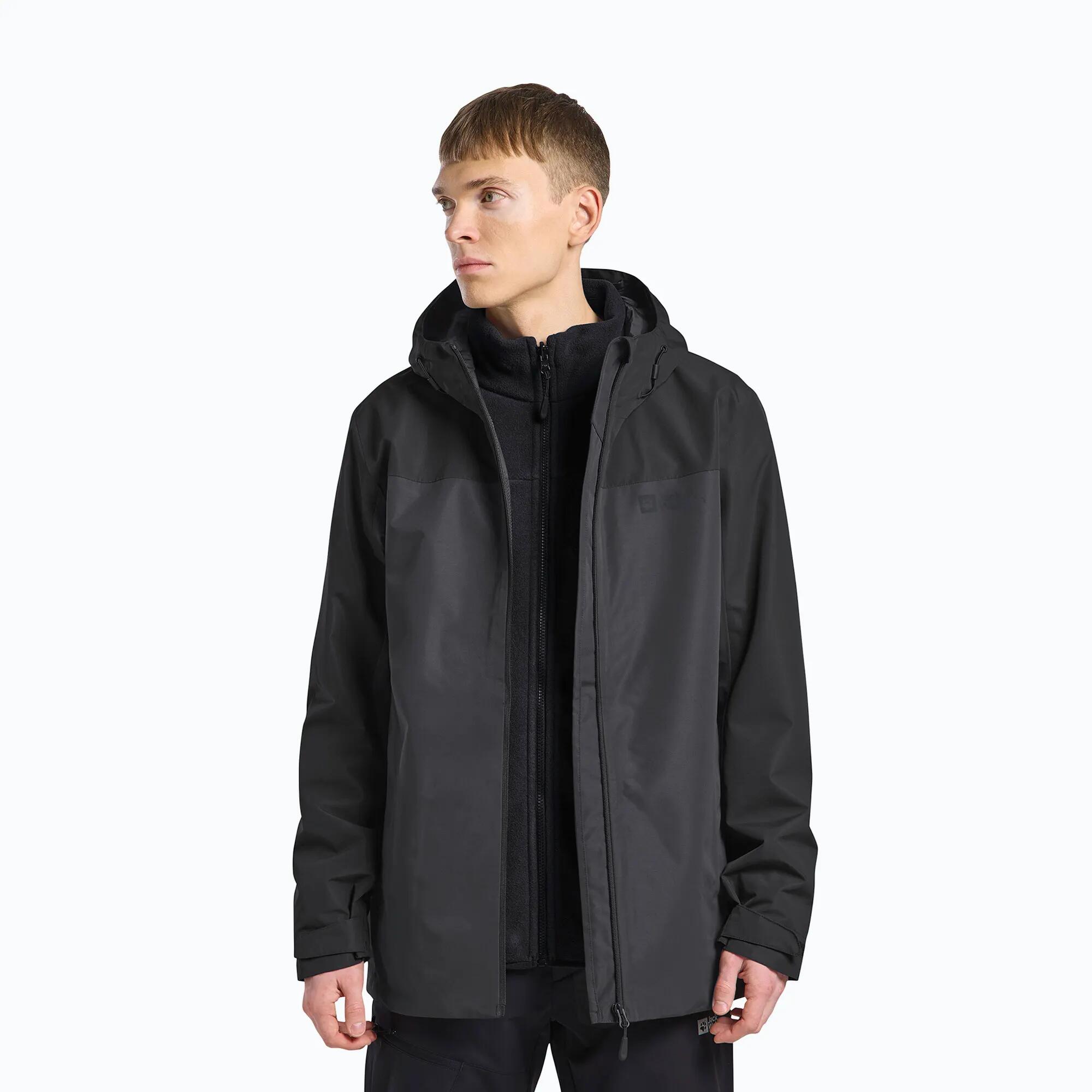 Veste 3 en 1 pour homme Jack Wolfskin Taubenberg 3In1 5/5