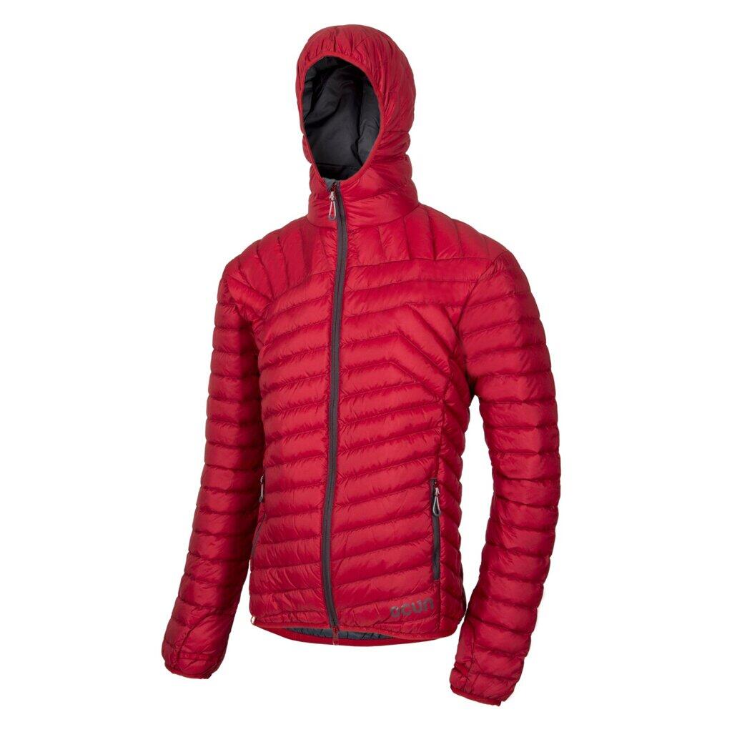 Ocun - Veste Doudoune Ocún Tsunami Eco Homme Ultralégère 650 Cuin Polyamide Recyclé - Doudoune Duvet - Rouge - Decathlon