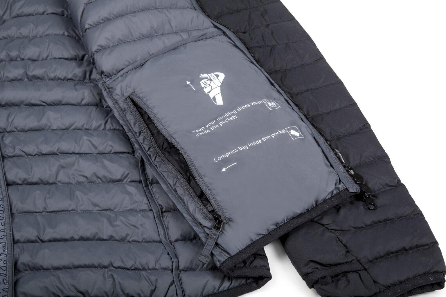Veste doudoune Ocún Tsunami ECO Homme ultralégère duvet 90/10 650 cuin DWR 6/7