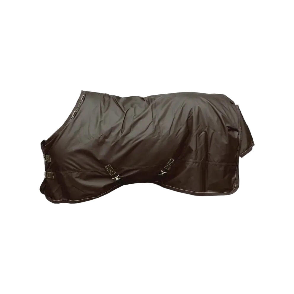 Couverture d’hiver - 1680D - 140 cm / 6'3 - Fourrure de lapin vegan - Brun 2/7