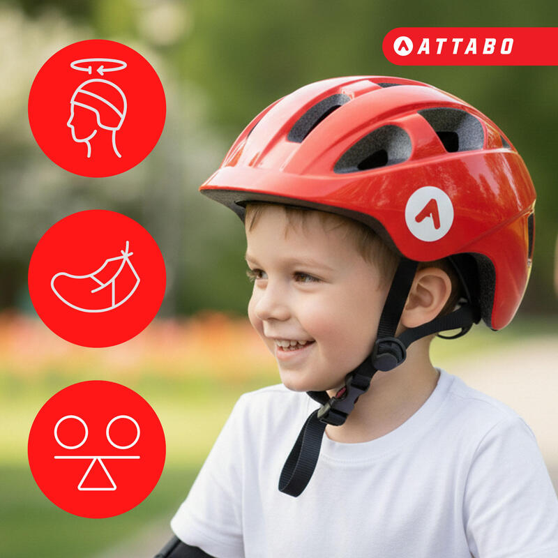 Casca de bicicleta pentru copii ATTABO K200