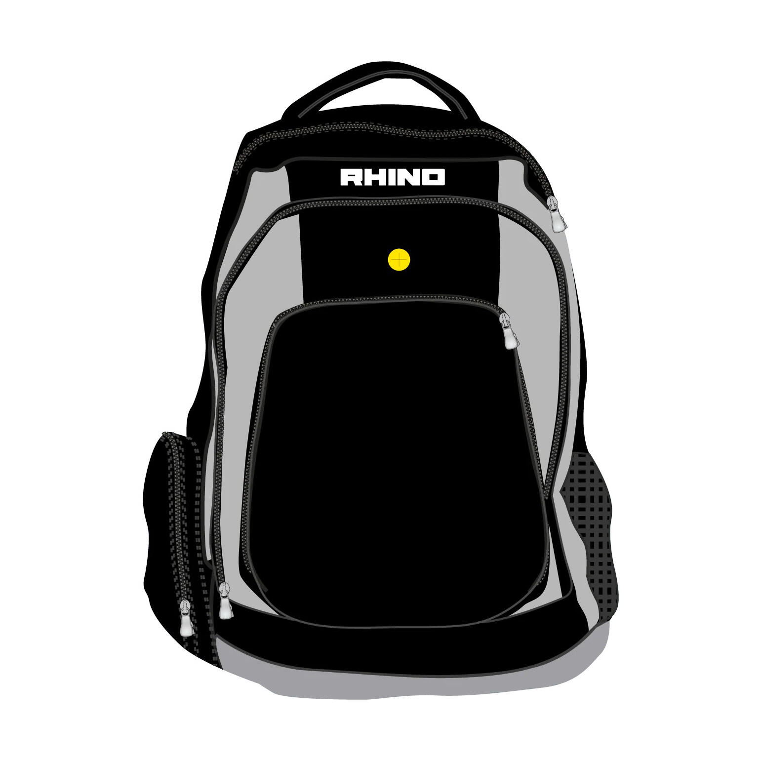 Rucksack "Gameday" Damen und Herren Schwarz 2/3