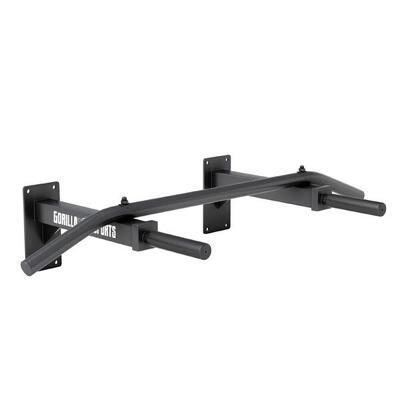 Optrekstang zwart - pull up bar - multifunctioneel - wandmontage - belastbaar