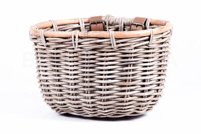 Klassiek mandje victoria grijs