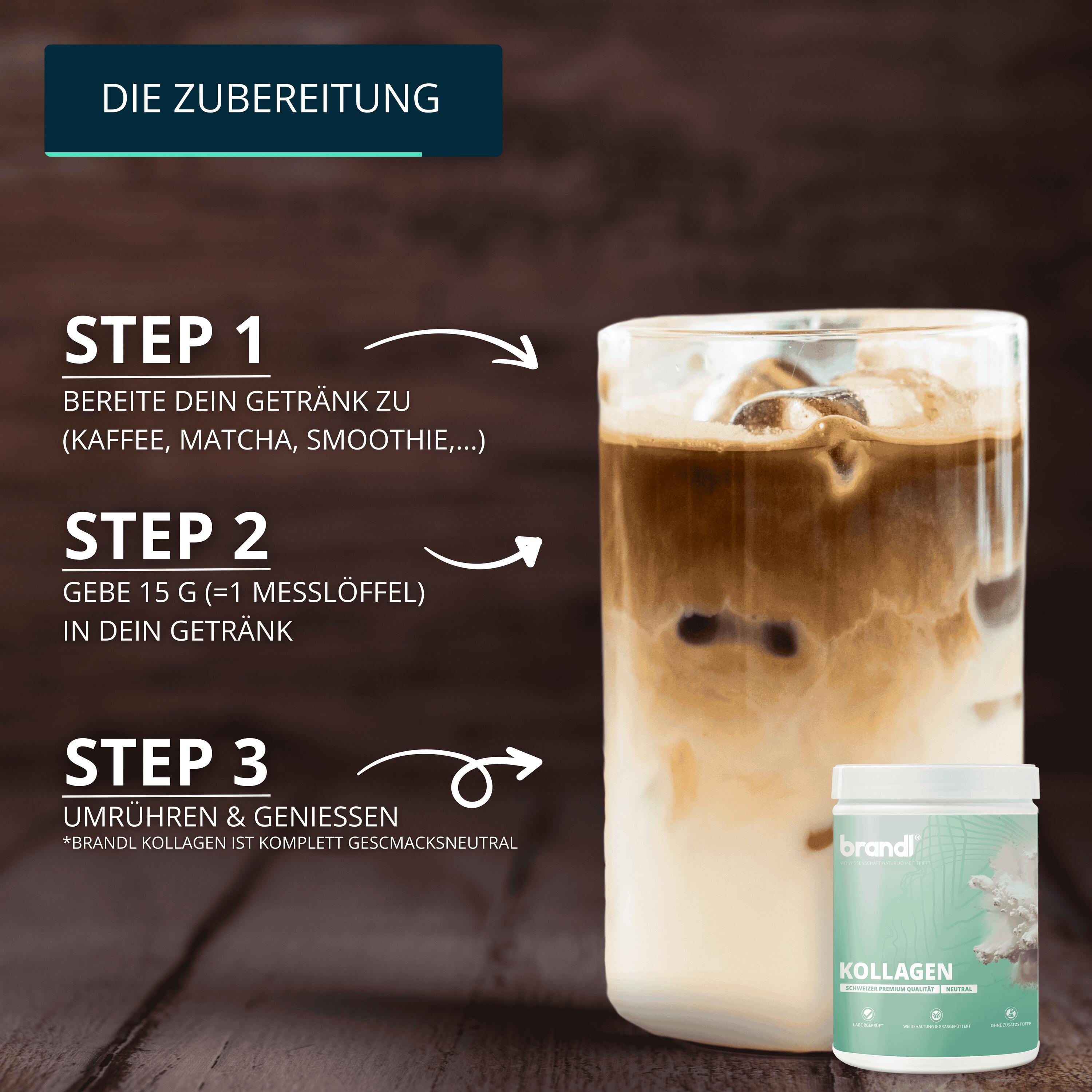 brandl® Collagen Pulver [550g] | Premiumqualität | Laborgeprüft 5/7