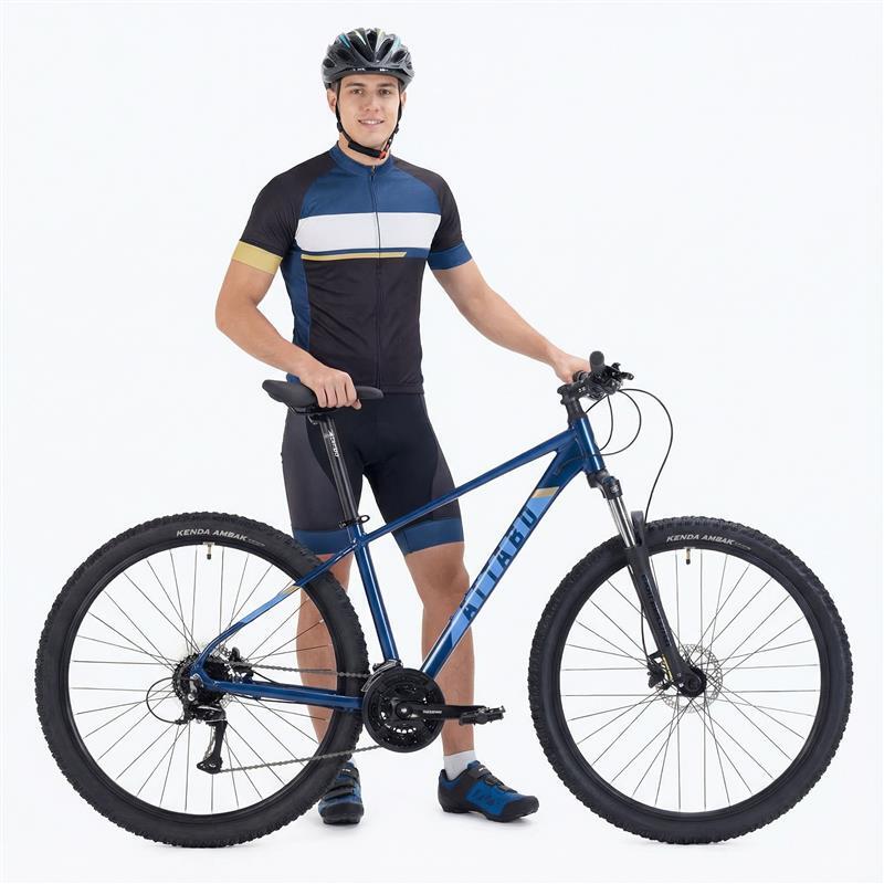 Attabo - Vtt Homme Attabo Alpe 3.0 - Vélo Tout Terrain - Bleu - 17 - Decathlon